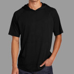 PosiCharge ® Tri Blend Wicking Short Sleeve Hoodie
