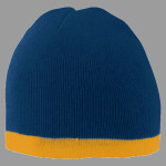 Two-Tone Knit Beanie