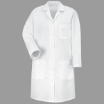 Women's Gripper Front Lab Coat