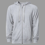 Unisex Icon Lightweight Loopback Terry Full-Zip Hooded Sweatshirt