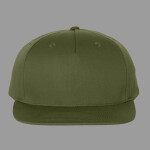 Pinch Front Structured Snapback Trucker Cap