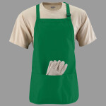 Medium Length Apron with Pouch