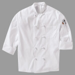 Mimix™ Ten Knot Button Chef Coat with OilBlok