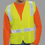 Unisex USA-Made ANSI Surveyor's Vest Class 2