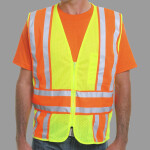 Unisex USA-Made ANSI Safety Mesh Vest
