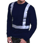 Men's USA-Made Hi-Visibility Long Sleeve T-Shirt