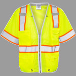 Unisex Premium Brilliant Series® Heavy Duty Class 3 Vest