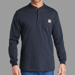 Long Sleeve Henley T Shirt