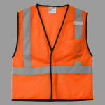 Ansi 107 Class 2 Economy Mesh One Pocket Vest