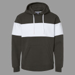 Men's Varsity Fleece Colorblocked Hooded Sweatshirt