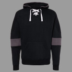 Men's Sport Lace Colorblocked Fleece Hooded Sweatshirt