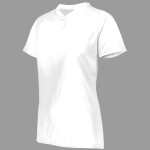 Ladies Attain Wicking Two-Button Softball Jersey