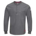 Men's Tall iQ Series® Plus Long Sleeve Henley