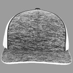 Aggressive Heather Trucker Snapback Cap