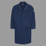 Men's Concealed Snap Front Lab Coat - EXCEL FR® ComforTouch® - 6 oz.