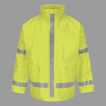 Men's Hi-Visibility Flame-Resistant Rain Jacket