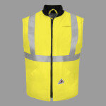 Men's Hi Vis Insulated Vest with Reflective Trim - CoolTouch®2