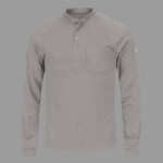 Men's Long Sleeve Henley Shirt- CoolTouch®2