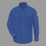 Men's Snap-Front Uniform Shirt - Nomex® IIIA - 4.5 oz.