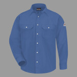 Men's Tall Snap-Front Uniform Shirt - Nomex® IIIA - 6 oz