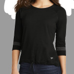 Women's Tri Blend 3/4 Sleeve Tee