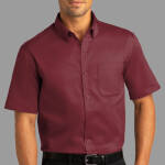 Short Sleeve SuperPro React Twill Shirt