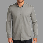 Code Stretch Long Sleeve Button Up