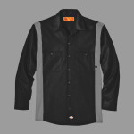 Men's Industrial Colorblocked Long Sleeve Shirt