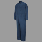 Men's Button-Front Cotton Coverall