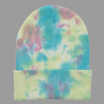 12" Tie-Dyed Cuffed Beanie