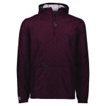 Men's Range Hooded Packable Quarter-Zip Jacket
