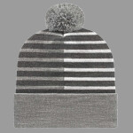 USA-Made Half Color Beanie