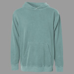 Youth Midweight Pigment-Dyed Hooded Sweatshirt