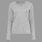 Women's Electrify CoolCore® Long Sleeve V-Neck T-Shirt
