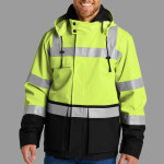 Ansi 107 Class 3 Waterproof Ripstop 3 In 1 Parka