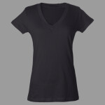 Women's Fine Jersey V-Neck T-Shirt