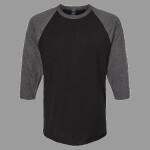 Unisex Fine Jersey Raglan T-Shirt