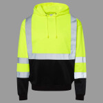 Unisex Hi-Vis Hooded Sweatshirt