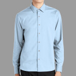 Long Sleeve Stretch Woven Shirt