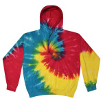 Unisex Tie-Dyed Hooded Sweatshirt