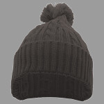 Cable Knit Pom-Pom Beanie