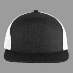 Heather 6-Panel Arch Trucker Snapback Cap
