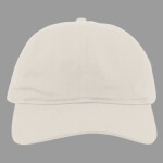 Brushed Cotton Twill Hook-And-Loop Adjustable Cap