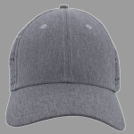 Perforated Hook-And-Loop Adjustable Cap