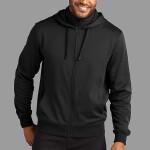 Smooth Fleece Hooded Jacket