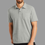 C Free ® Cotton Blend Pique Pocket Polo