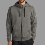 Club Fleece Sleeve Swoosh Full Zip Hoodie