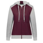 Women's Eco Revive™ Three-Season Triblend Fleece Full-Zip Hooded Sweatshirt