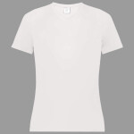 Girls Attain Wicking Raglan Sleeve Tee