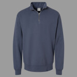 Unisex Garment-Dyed Quarter-Zip Sweatshirt